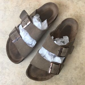 Birkenstock Soft Footbed Arizona Suede Leather 37